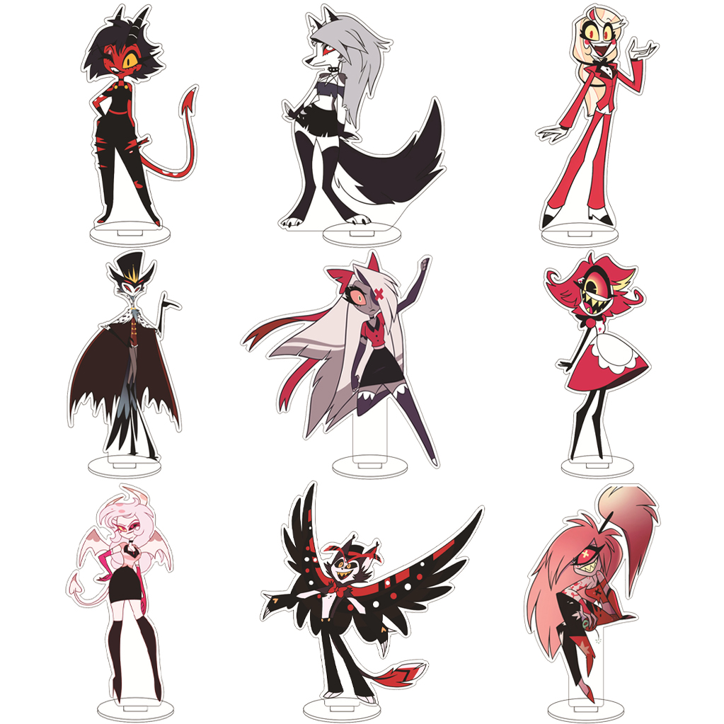 Free Anime Merchandise - 16CM Anime Hazbin Hotel Charlie Morningstar