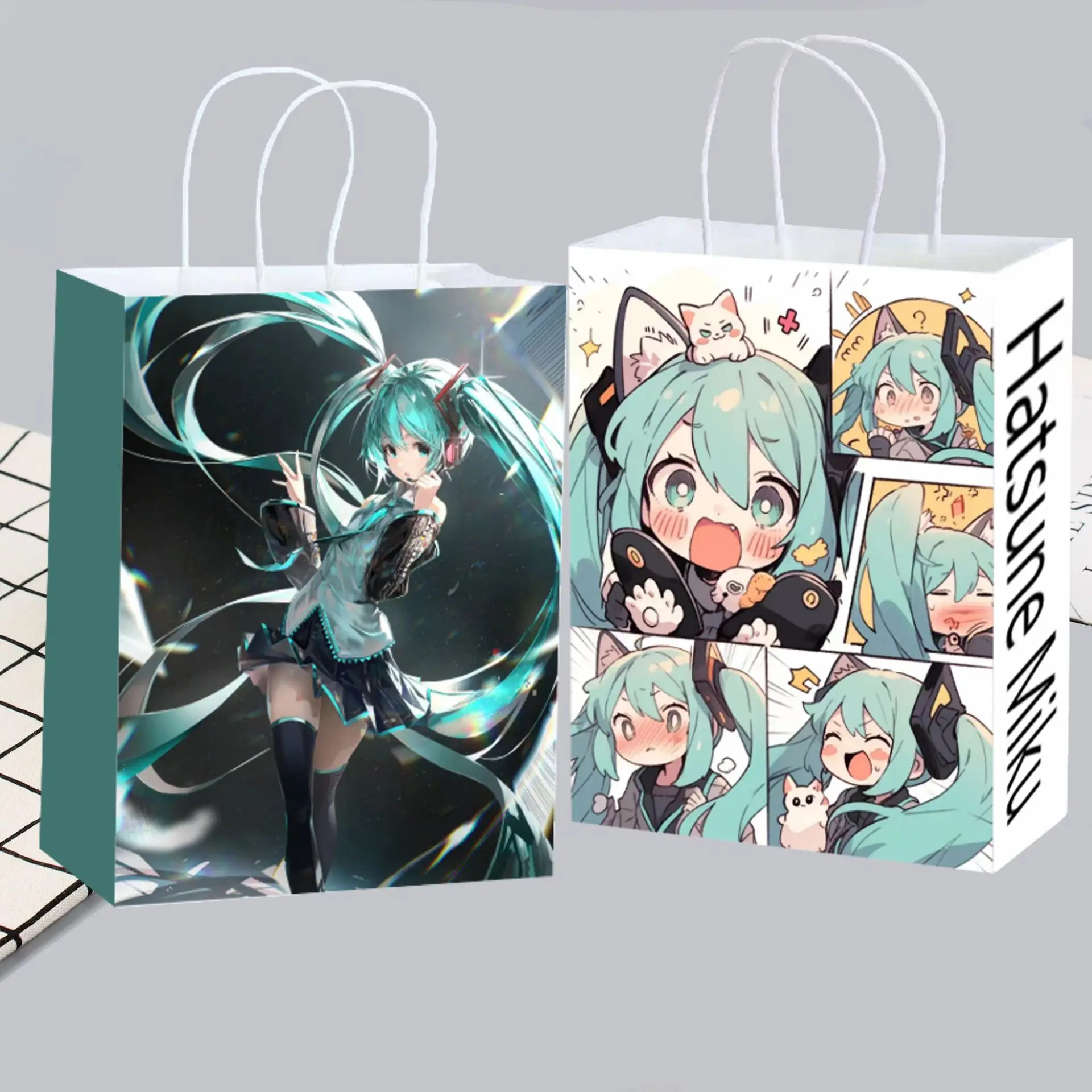 Anime Merchandise Bag - Tas Kertas Anime Hatsune Miku yang