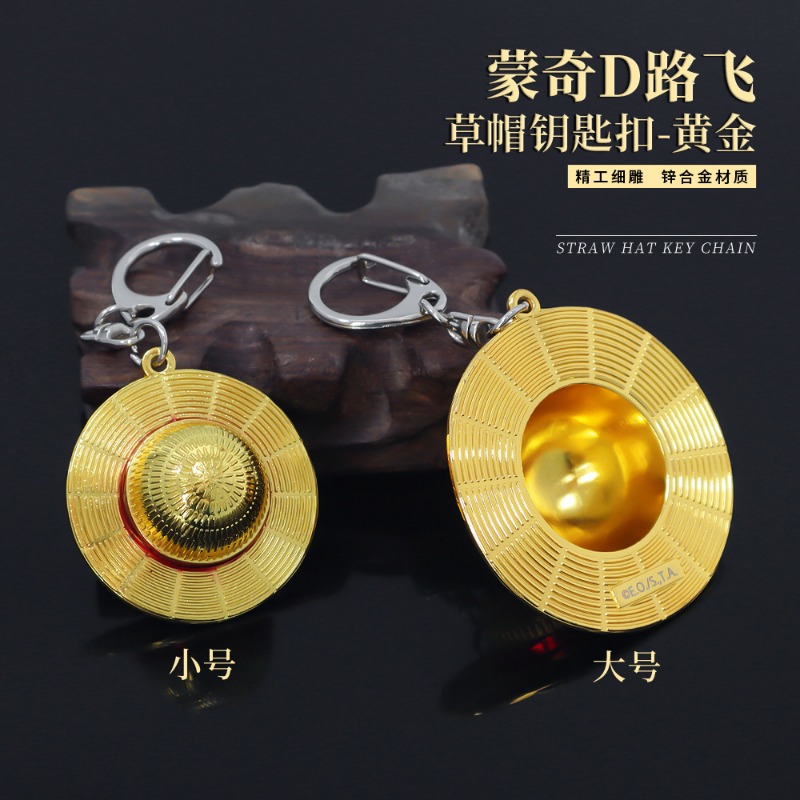 Luffy Anime Merchandise - Gantungan kunci One Piece, merchandise anime