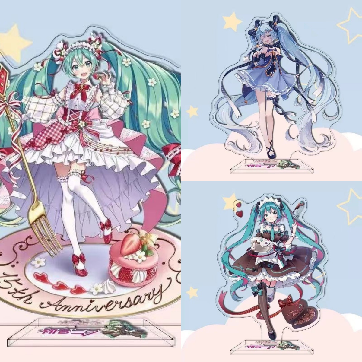 Free Anime Merchandise - Standee Akrilik Karakter Anime Hatsune Miku,
