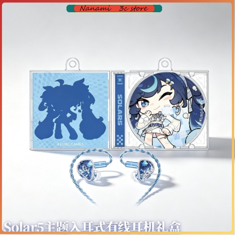 Free Anime Merchandise - Pra-penjualan Wuthering Waves Solar5 Uno Earphone