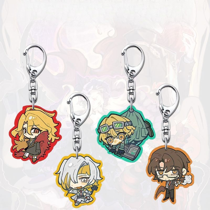 Anime Merchandise Companies - 4PCS Gantungan Kunci Seri Hot Limbus