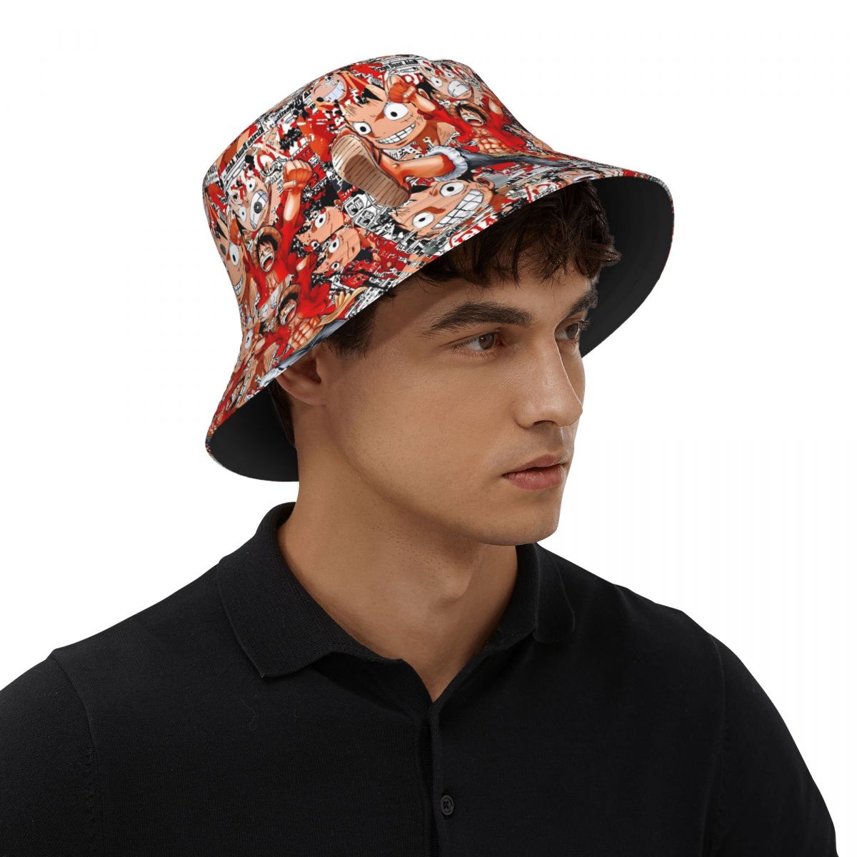 Luffy Anime Merchandise - Topi Ember Anime One Piece Luffy,