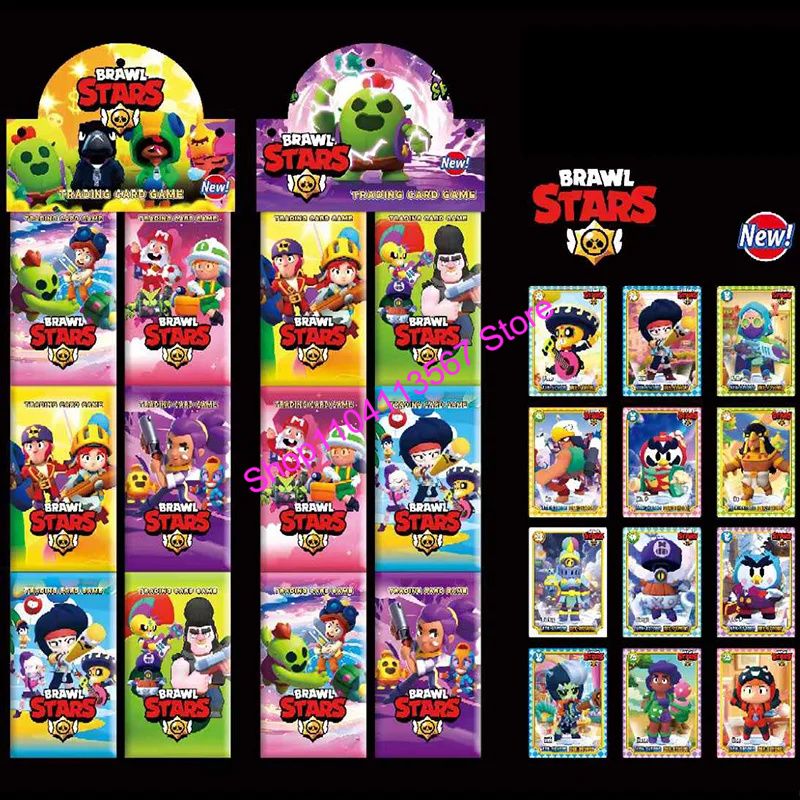 Kartu Koleksi Acak Brawl Stars - Rare Anime Merchandise ulasan dan harga