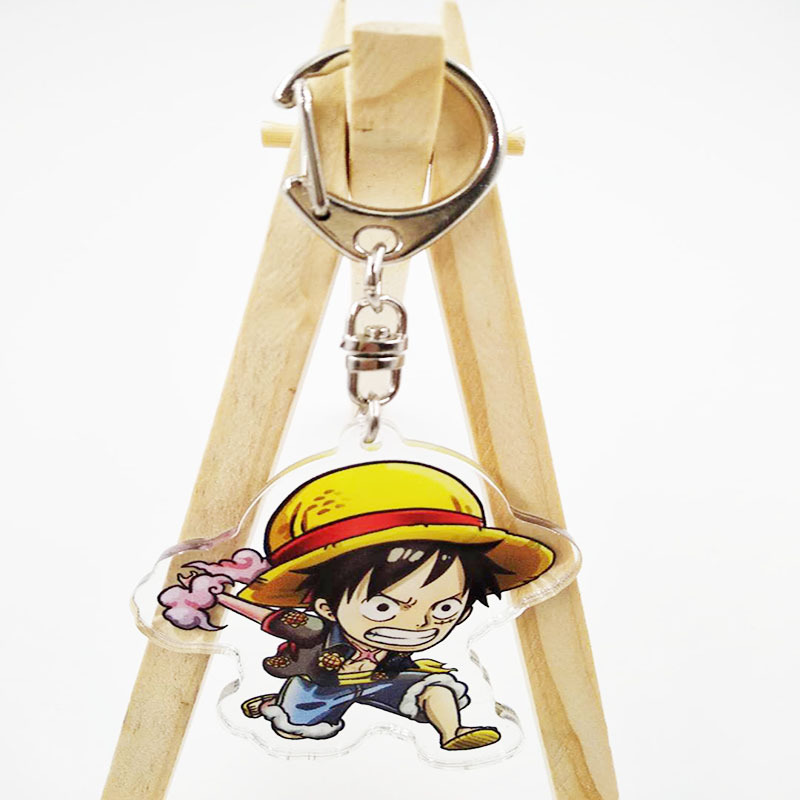 Gantungan Kunci Figur Akrilik  - Luffy Anime Merchandise ulasan dan harga