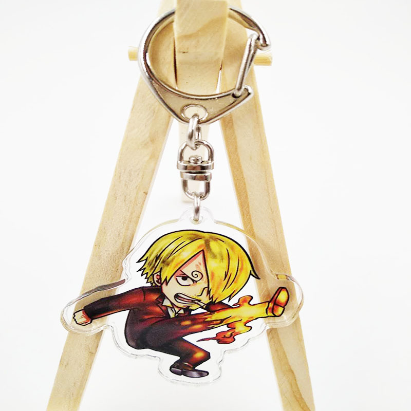 Gantungan Kunci Figur Akrilik  - Luffy Anime Merchandise ulasan dan harga