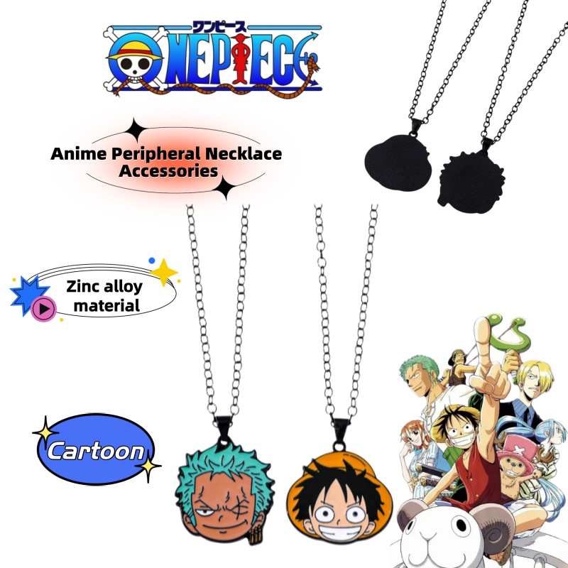 Kalung perhiasan kreatif merch - Luffy Anime Merchandise ulasan dan harga
