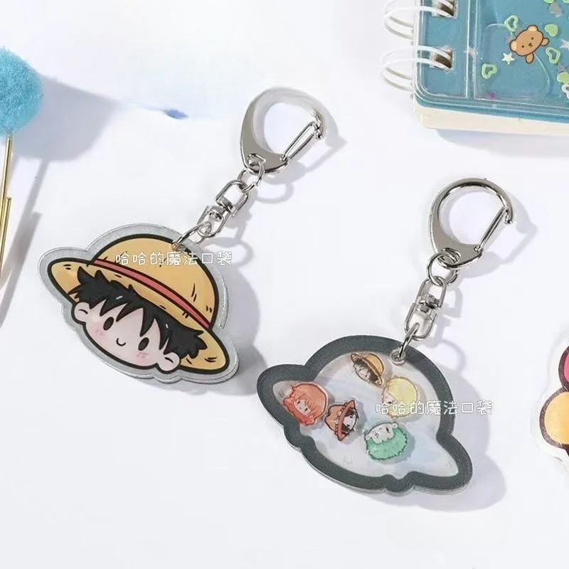 Gantungan Kunci Kartun One Pie - Luffy Anime Merchandise ulasan dan harga