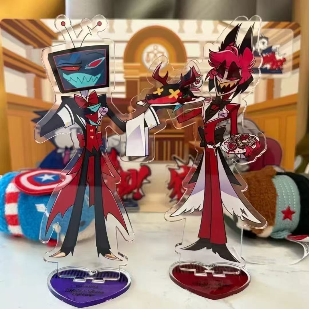 2pcs Aksesoris Anime Hazbin, F - Free Anime Merchandise ulasan dan harga