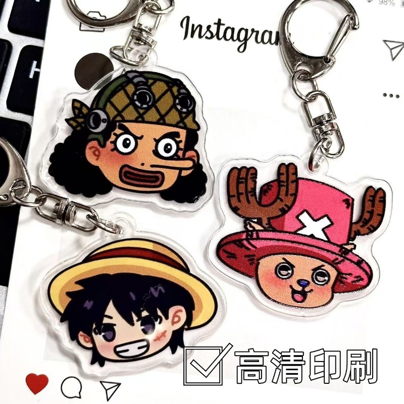 Gantungan Kunci Akrilik Barang - Luffy Anime Merchandise ulasan dan harga