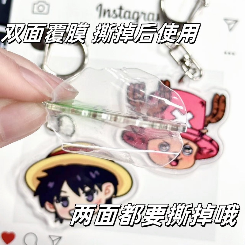 Gantungan Kunci Akrilik Barang - Luffy Anime Merchandise ulasan dan harga