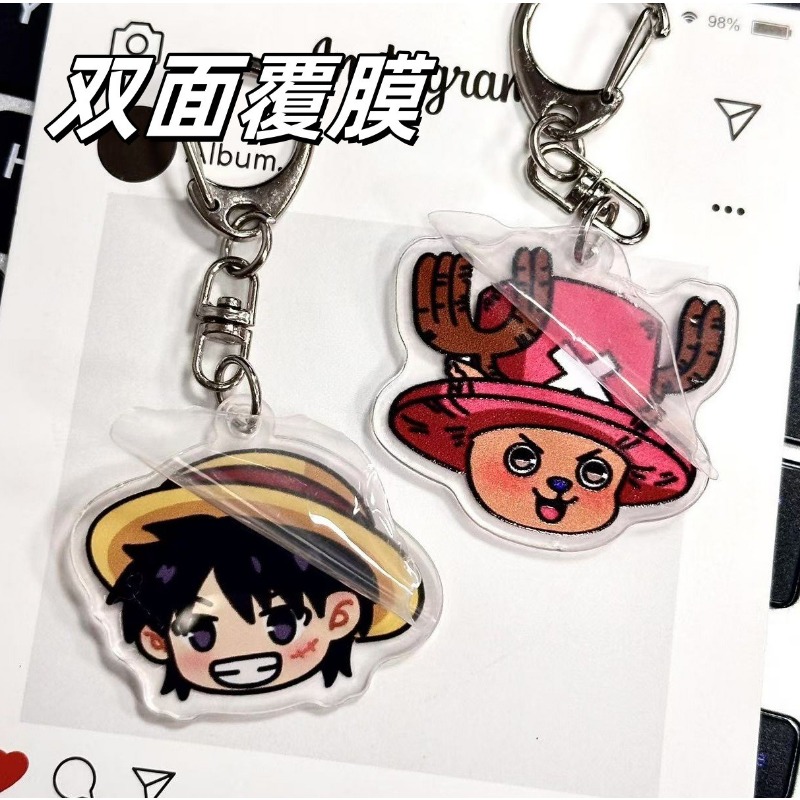 Gantungan Kunci Akrilik Barang - Luffy Anime Merchandise ulasan dan harga