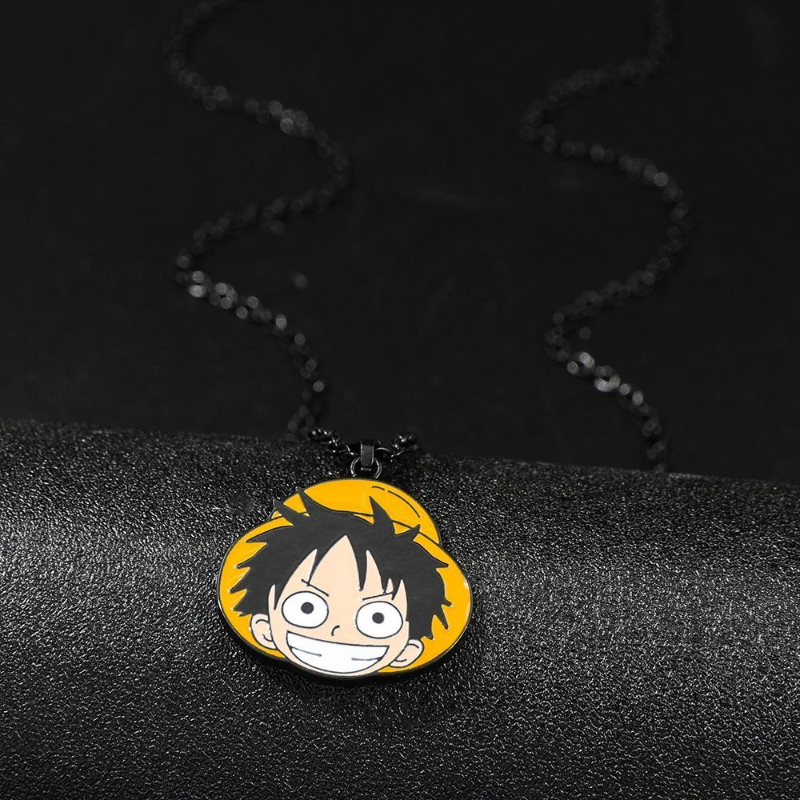Kalung karakter Luffy Zoro dar - Luffy Anime Merchandise ulasan dan harga